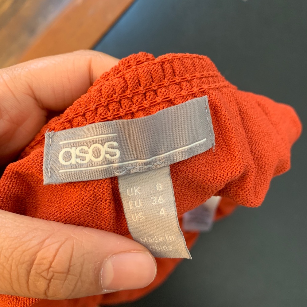 ASOS RUST COLORED TANK TOP - Picture 3 of 3